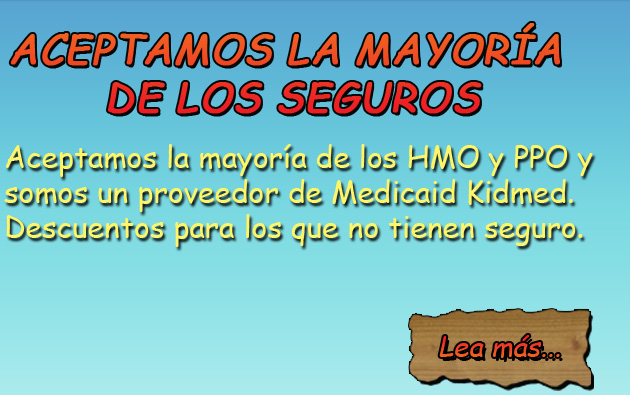 We Accept Most Insurance